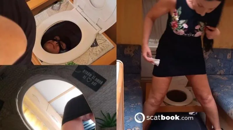 Mistress Luciana - Das Toilettenmaul [Scatbook.com / 88.9 MB] HD 720p (Germany, Scat)