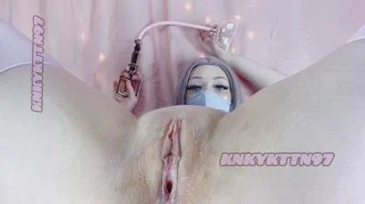 KnkyKttn97 - Gummi and Pumping [Defecation / 1.82 GB] FullHD 1080p (Dildo, Scat)