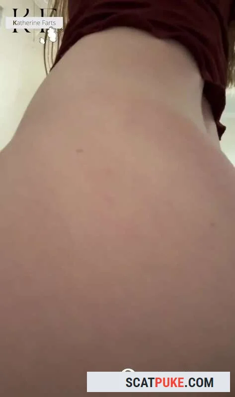 Katherine Farts - Farting nasty on his mouth [Scatbook / 49.69 MB] HD 720p