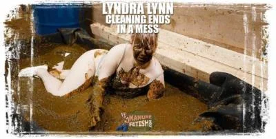 Lyndra Lynn - Cleaning ends in a mess [Manurefetish.com / 349 MB] HD 720p (Cow Shit, Masturbate)