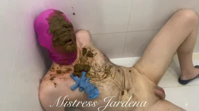 Mistress Jardena - Bitchs sunday lunch [Scatbook.com / 33.9 MB] HD 720p (Kaviar, Humiliation)