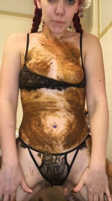 Scatqueen420 - Thanksgiving Dinner Shit SD (Toilet, Smearing)