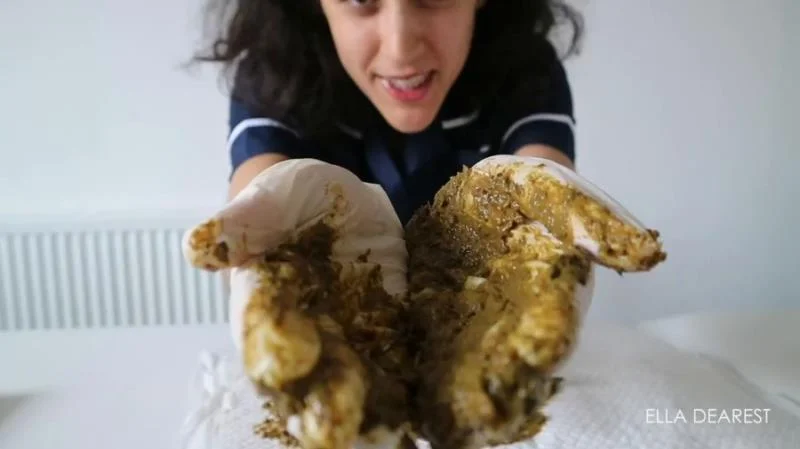 Ella Dearest aka Efro Ella - Nurse Ella Shit Inspection HD 720p (Solo, Defecation)