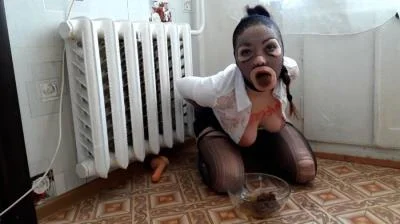 Porn Lina - Scat Tied Up Extreme Swallow FullHD 1080p (Solo, Scat) scat-shop.com