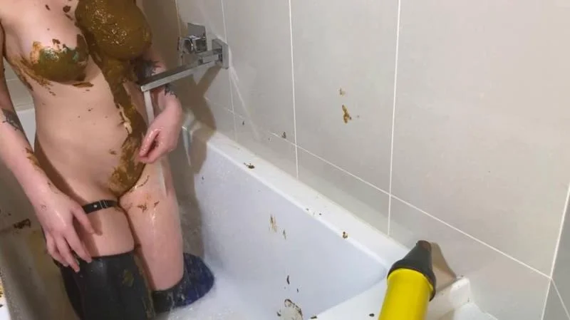 Filthy Skye - Shitting Girl 56 HD 720p (Defecation, Scat Wife)