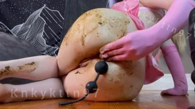 Porn KnkyKttn97 - Pink And Brown HD 720p (Solo, Shitting Ass) scat-shop.com