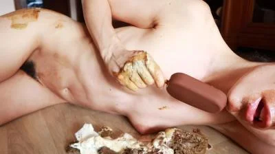 Porn Sabrina Dacos - Lick Me til. Ice Cream FullHD 1080p (Defecation, Solo) scat-shop.com