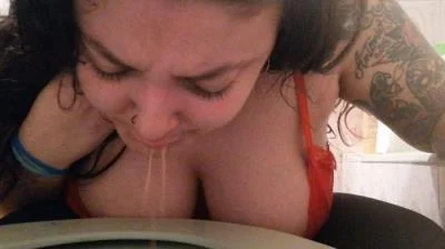 Download Badkithy - Unprobated Vomit, All Natural! FullHD 1080p (Espana, Teen) scat-shop.com