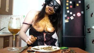 Porn Top Babe Lina - Shit And Pee Swallow XXL - The Scat Dinner FullHD 1080p (Solo, Scat) scat-shop.com