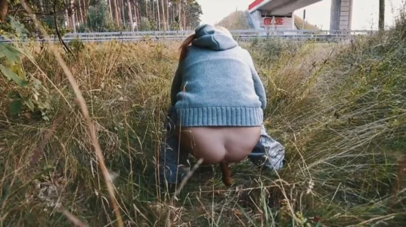 Mia Skye aka MiaRoxxx - Highway Pooping 3 HD 720p (Germany, Dirty Anal)