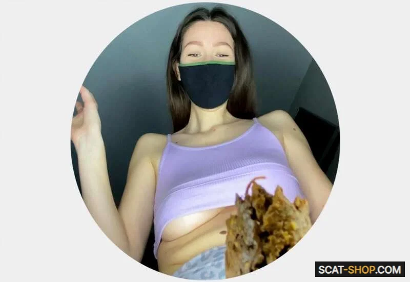 I'm putting a three-day piece of shit in your mouth 4K UltraHD (Fetish, Scat)