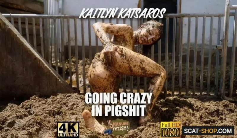 Going Crazy In Pigshit FullHD 1080p (Pig Shit, Natural Tits)