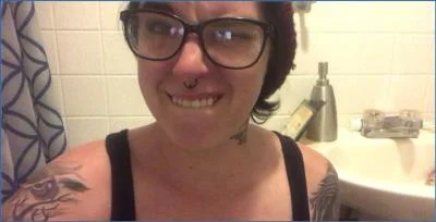 Missellie Indulges in a Dirty Vomit Drop Full of Puke