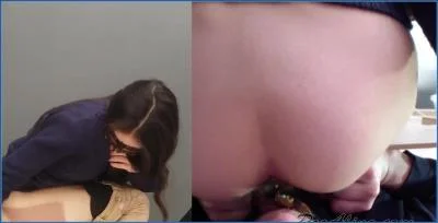 PooAlina Dominates with Shit Eating and Pooping in Mouth in Copro Fetish Video
