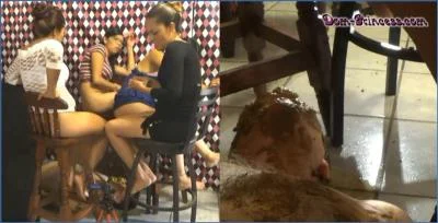 Scat-Princess: Denise Femdom Humiliates Slave with Nasty Verbal and Feeding