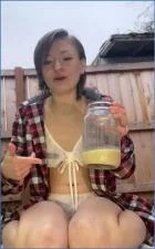 Sexandcandy18 drops a Morning Milk Enema and Dirty Scat clip