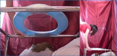 Shit Eating with Milana Smelly in Nasty Smearing and Heavy Farting
