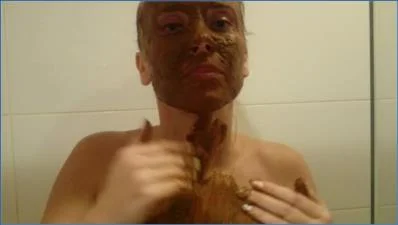 Bathing in Shit Water with Brown Wife Part 1