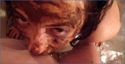 AstraCelestial in Filthy Scat Threesome with Pissing and Enema