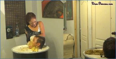 Denise delivers nasty scat in The Face Slapping Support Part 2 Perla