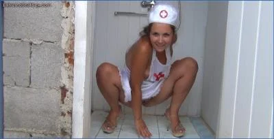 Nadya's Hardcore Scat and Piss video with a Charming Nurse