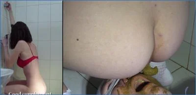 Shit Eating with MilanaSmelly- Erotic Toilet Slavery and Verbal Humiliation