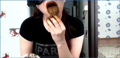 Dirty Betty Joins the Catalog with Shit and Pee into My Panty and Eat All
