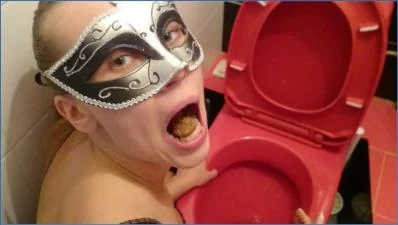 Brown Wife Shits, Smears, and Licks Her Way Through Mucky Scat Porn