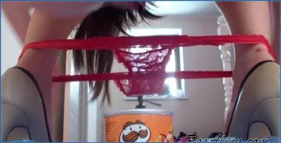 PooAlina Shit Eating and Vomiting Feast - Scat/Copro Sloppy Action