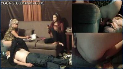 Stupid Slaves Facesitting and Dirty Talk - Mexican Femdom Bottom