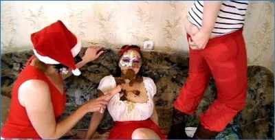 ModelNatalya94 Smearing and Farting in a Russian Enema Orgy