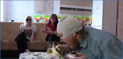 MilanaSmelly's Extreme Facesitting and Piss Drinking in a Bizarre