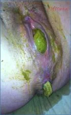 Allura Smears Sordid Poop in Super Dirty Pussy - Packed with Scat