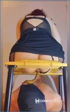 Domina Marbella Commands Her Toilet Slave in Mucky Defecation Ritual