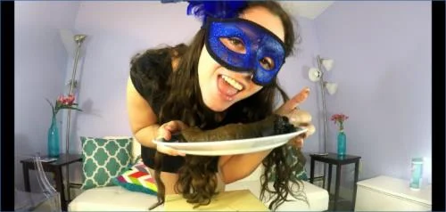 Love Rachelle - Femdom Poop Kinky Fetish - Eating A LONG SHIT LOG With You!