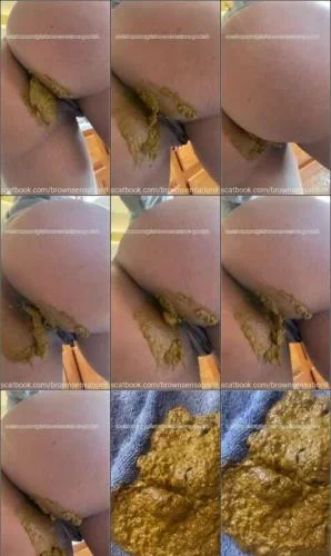 BrownSensation8 in Just Couldn't Hold It: Anal Shitting and Piss Scat