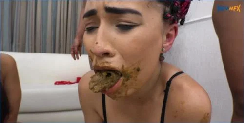 Morena Ros in a Dirty Special Christmas Dinner with Saori Kido & Marcella