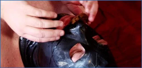 Lady Amy Smears and Vomits in dirty Femdom Kaviar porn