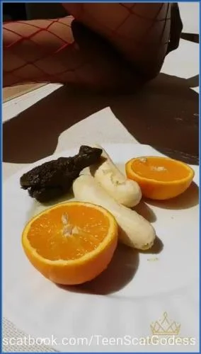 Godess Kink aka TeenScatGodess Takes It to the Limit with Filthy Anal Kaviar in Shitty Fruitbowl