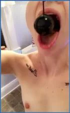 LilbuttLex Licks Anal Beads Clean in wild Kaviar Scat Porn